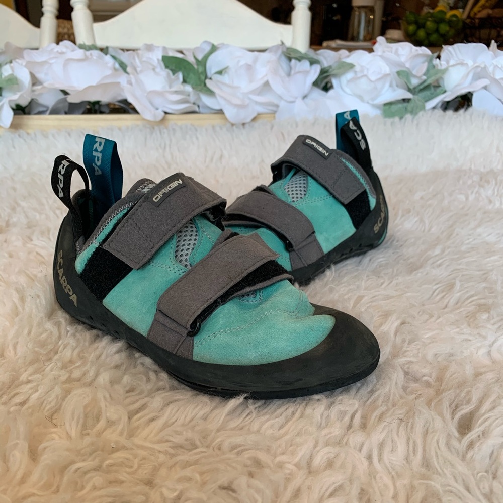 Rock climbing shoes